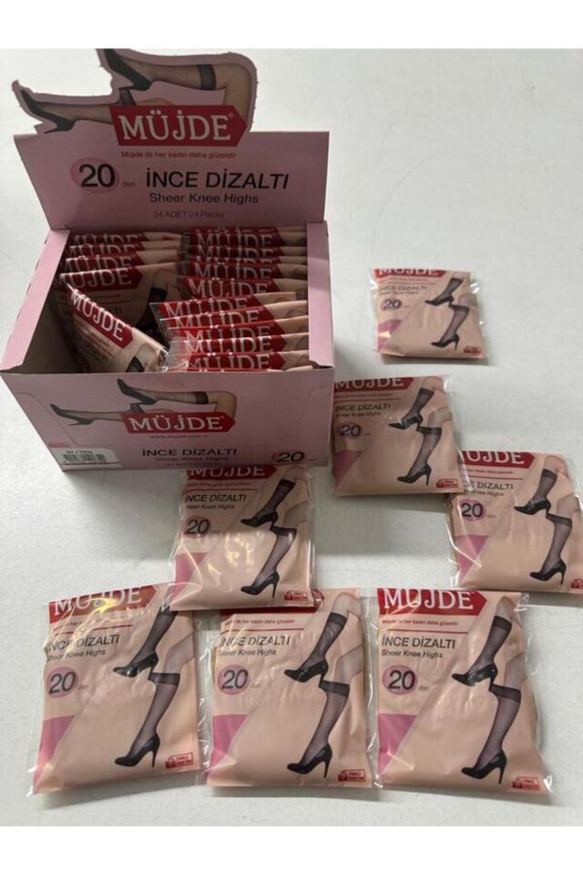 Ince Dizaltı Çorap 20 Denye