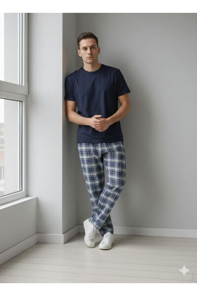 Erkek Pamuklu Pijama Altı