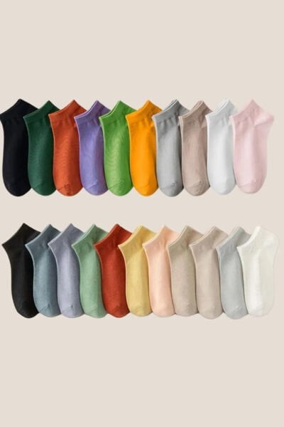 6 Adet Kokulu Dikişsiz Soft Patik Çorap Ten - 36-38